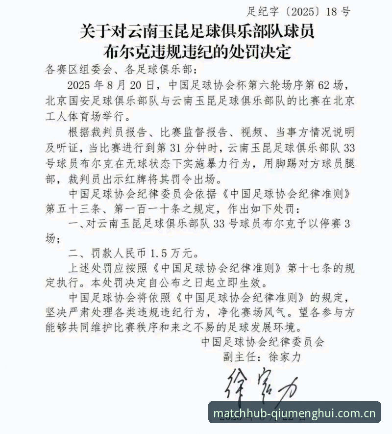 5个维度、3层处罚：足协第三批禁足名单背后的行业信号与球盟会体育信息梳理法